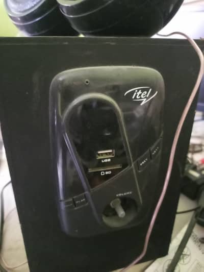 itel woofer with China speaker