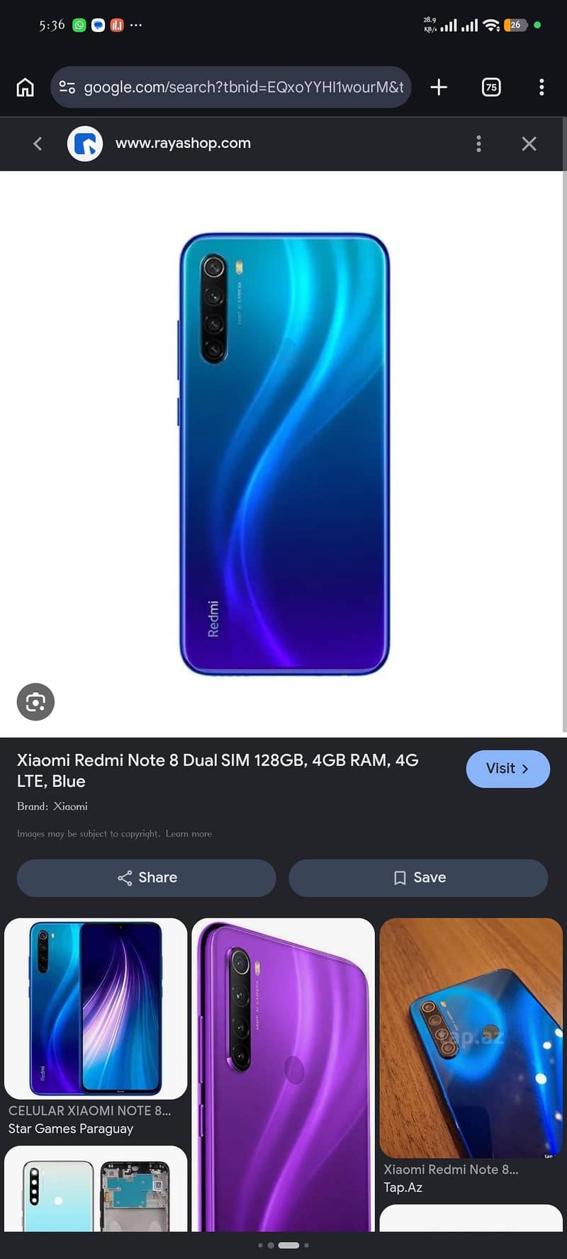 Redmi note 8.4/64 0