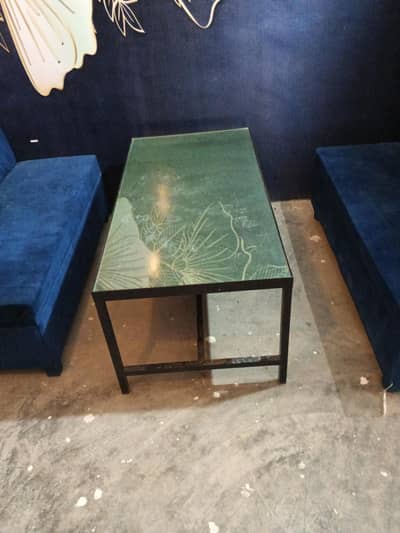 steel frame with glass