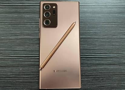 Samsung Galaxy Note 20 Ultra Gold Color 12Gb 256Gb