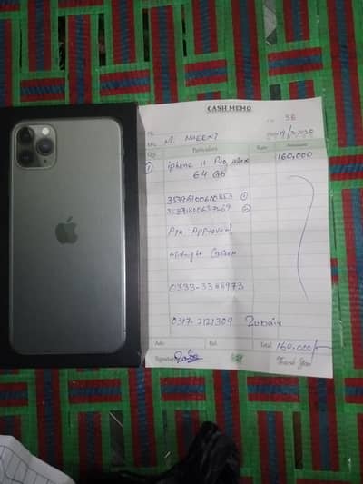 Apple iPhone 11 Pro Max 03160039601