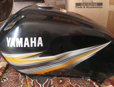 original Yamaha ybz tank black color
