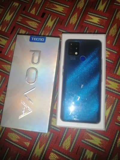 Tecno Pova 6/128 6000mh with box