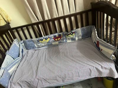 Baby cot  wooden cot  kids bed  Baby crib  kids coat
