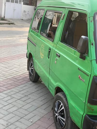 Suzuki Bolan 2015, carry daba, high roof