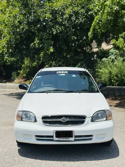 Suzuki Baleno 2005 JXR Islamabad number