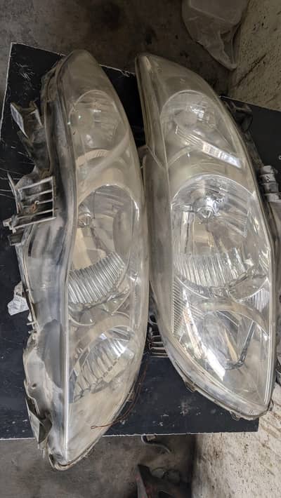Complete Front & Rear Light Assembly for Toyota Corolla 2011