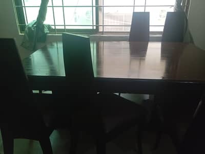solid wood dinning set