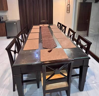 Used 10 Seater Dining Table Set