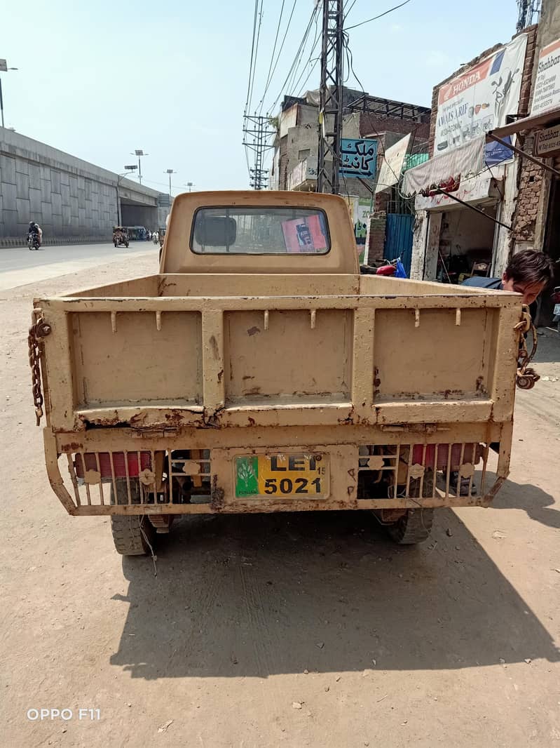 سوزوکی پک اپ کی ٹرالی ہے سوزوکی پک اپ کا بیک ڈالا ہے دیسی بنا ھوا  ہے 5