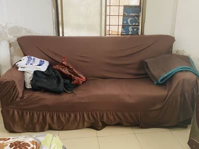 5 seater sofa with table used urgent sale
