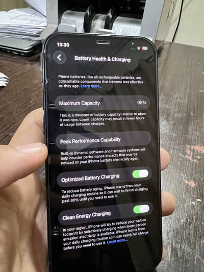 Apple iPhone 12 64GB Factory Unlock 98% Battery Brand New Condition
