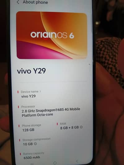Vivo Y29