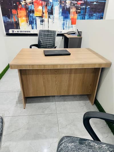 Executive Table with File. Cupboard