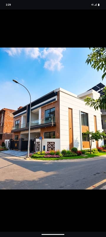5 Marla brand new house Onwr build tile floor beautiful house