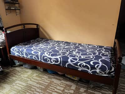 Single Small Bed With Mattress | Affordable Price