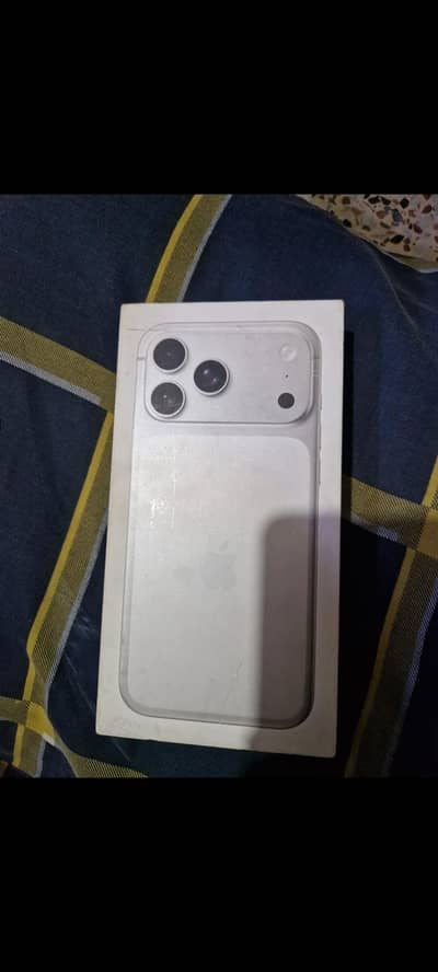 Apple iPhone 17 Pro Max jv silver 256 gb box pack non active