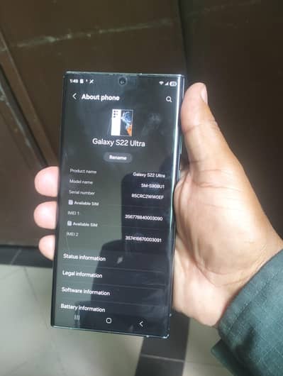 Samsung Mobile S22 Ultra