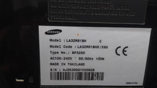 32 inch LCD for sale with free Receiver and dish