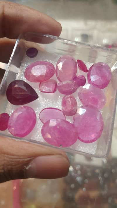 Ruby Yaqoot lot gemstone