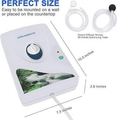 Ozone generator air purification