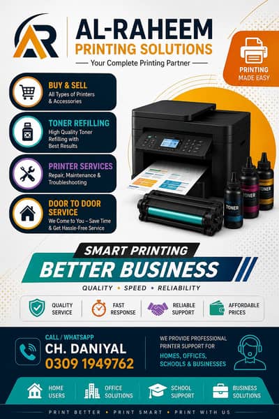 Complete Printer Solutions for Home & Office Use