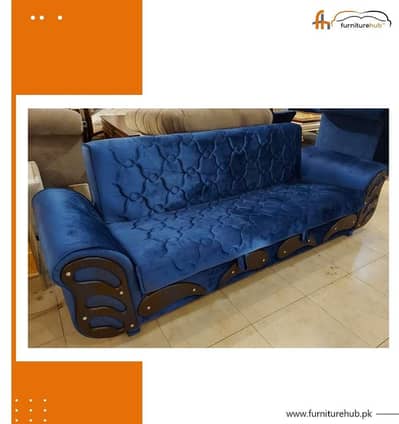 sofa km bed just 1 year used for sale