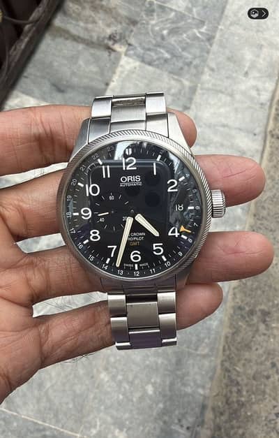 oris Watch with box Swiss maid condition, same like brand-new