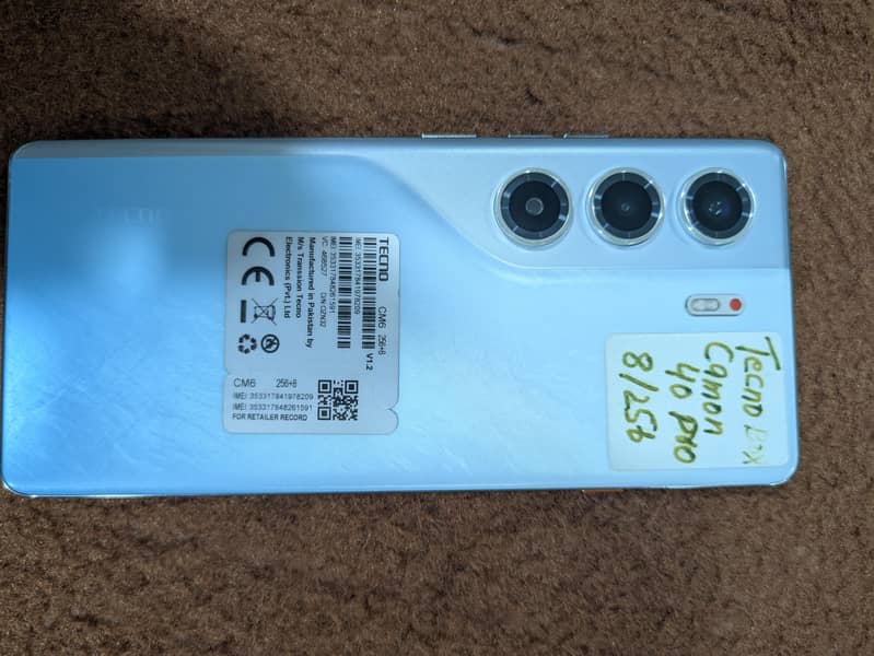 Tecno CAMON 40 Pro 0