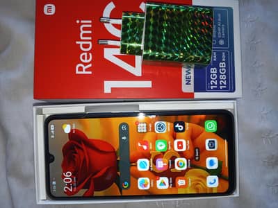 Xiaomi Redmi 14C 6/128 bilkul new hai with warranty