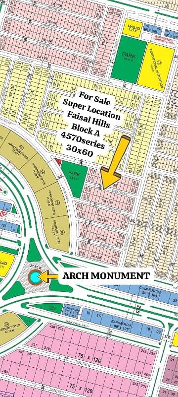 Faisal Hills Block A 8 Marla Super location plot available for sale