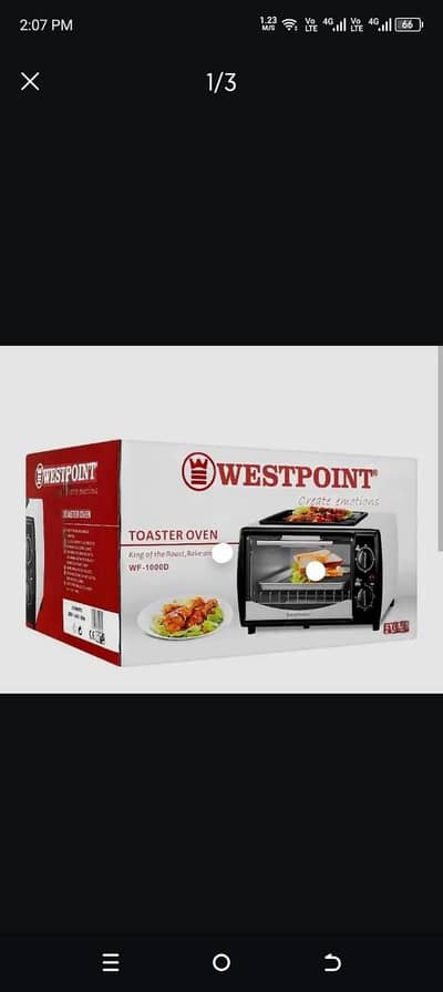 0342-2101608 toaster oven blkl new jaisa hai urjent sale only call