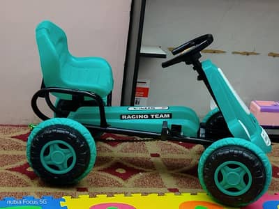 kids paddle car
