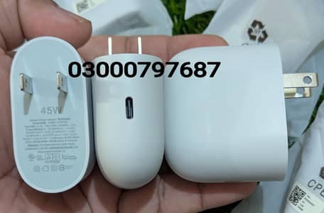 Google Pixel 45W 100% Original Charger 10 Pro XL 9 pro xl Adapter 45w