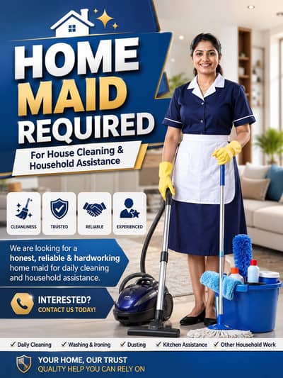 Need Maid For Home