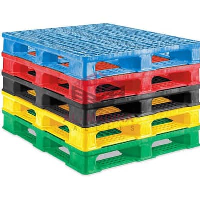 Heavy Duty Wooden & Plastic Pallets for Warehouse Storage Sale