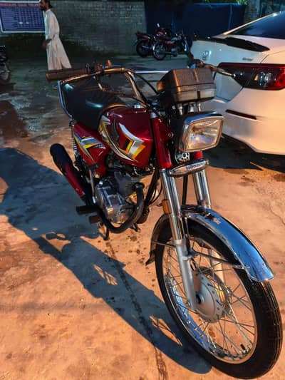 Honda Cg125 2024 model 25 ka sticker
