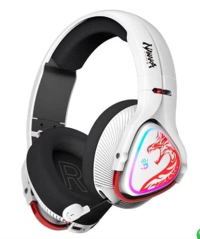 Bloody MR720 Naraka RGB Wireless Gaming Headset – Black, HiFi Sound