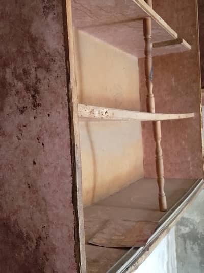 dukan shelf  wall rack used dukan