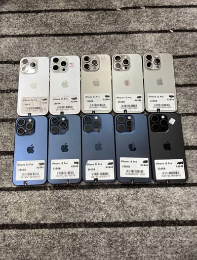 APPLE IPHONE 15 PRO 256GB | PTA APPROVED & NON PTA | JV & FACTORY