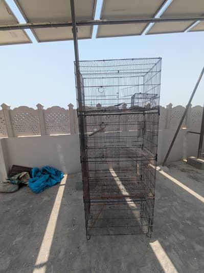 1.5 by 2.5 4 Portion Folding Cage