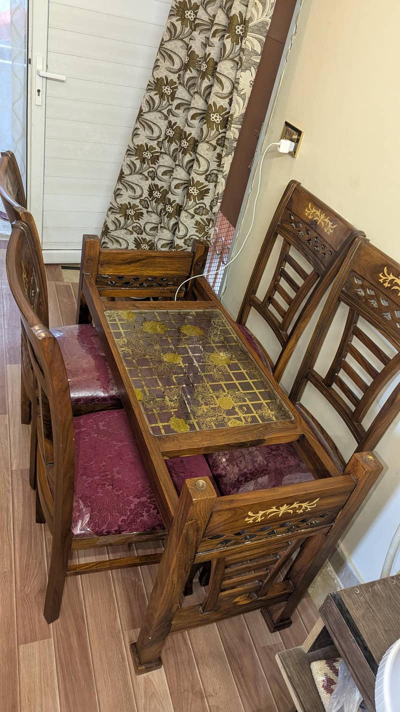 Dining table 6 chair 1