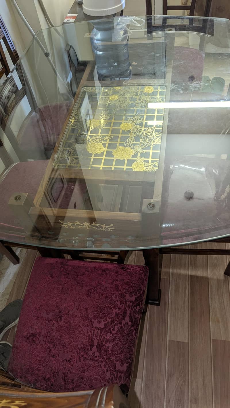 Dining table 6 chair 3