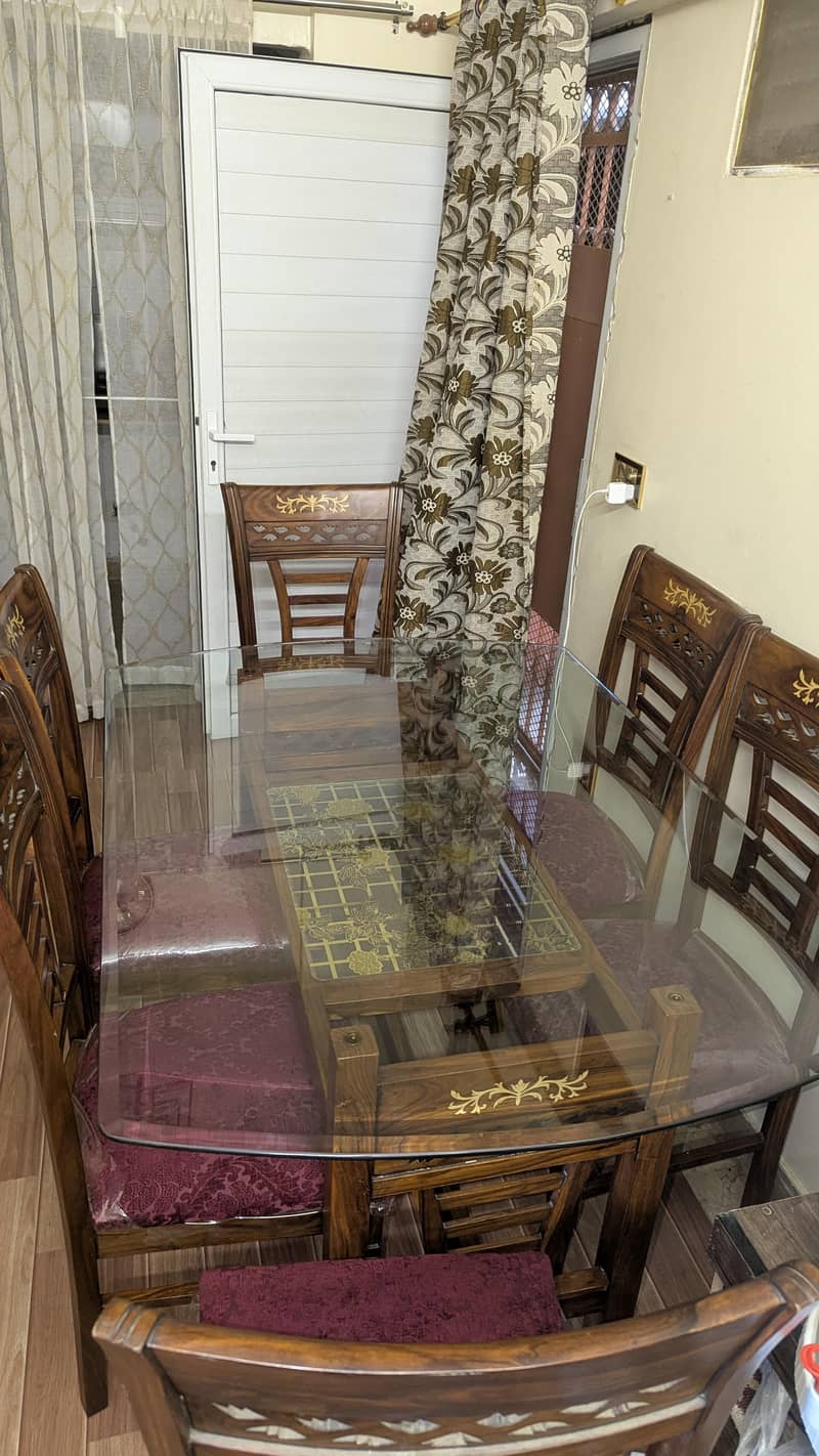 Dining table 6 chair 4