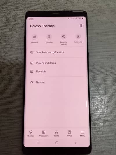 Samsung Mobile Note 8