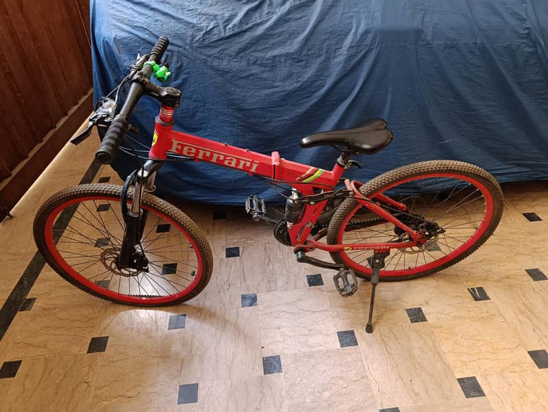 Ferrari foldable cycle 1