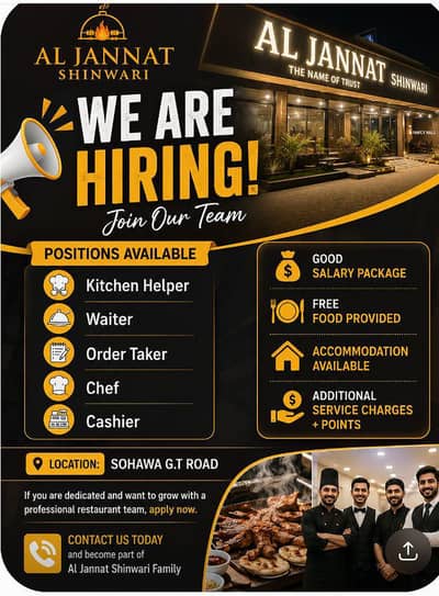 urgent hiring