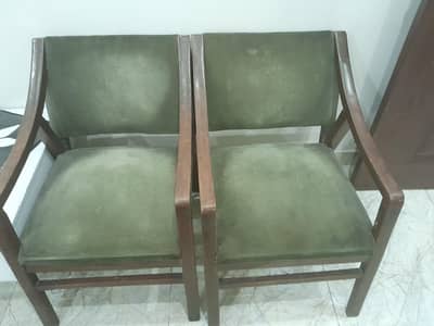 wooden chairs