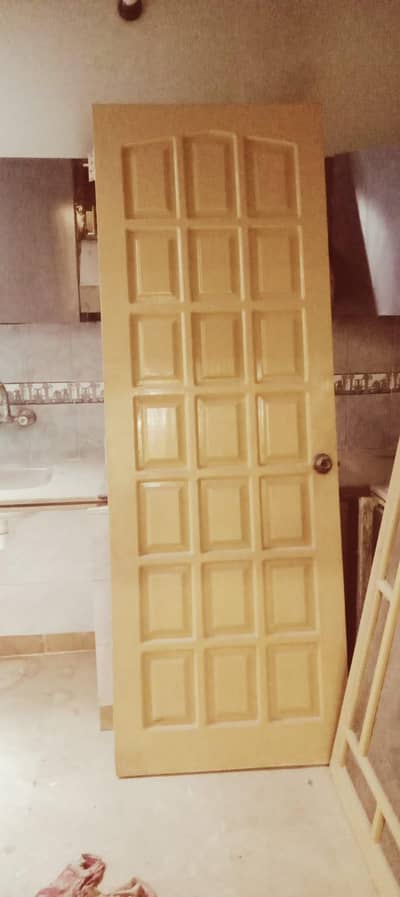 diyar wood door and iron grill