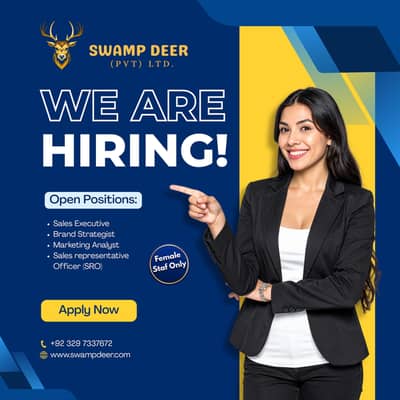 We Are Hiring! Sales Representative Officer (SRO) & Sales Executive